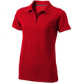 Front - Elevate Seller Short Sleeve Ladies Polo
