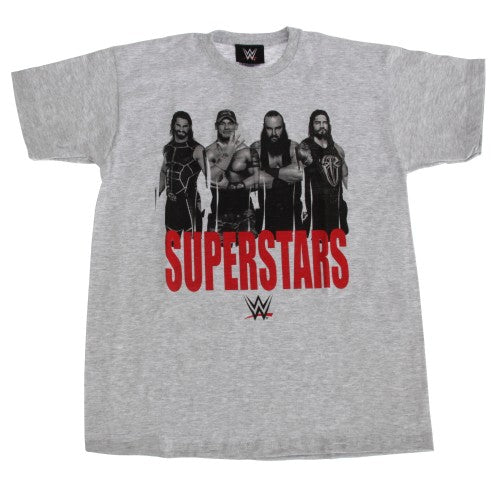 Front - WWE Superstars Childrens Boys Wrestling T-Shirt