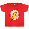 Front - The Flash Girls Distressed Logo T-Shirt