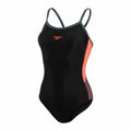 Front - Speedo Womens/Ladies Endurance Dive Muscleback Thin Strap One Piece Swimsuit