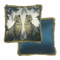 Front - Paoletti Leopard Cushion Cover