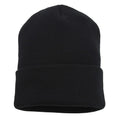 Front - Nutshell Adults Unisex Knitted Turn-Up Beanie