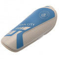 Front - Manchester City FC Childrens/Kids Slip-In Shin Guards