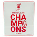 Front - Liverpool FC Premier League Champions Door Sign