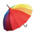 Front - X-Brella Rainbow Pagoda Umbrella
