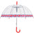 Front - X-Brella Union Jack Trim Dome Umbrella