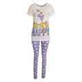Front - Disney Womens/Ladies Daisy Duck Cotton Pyjama Set