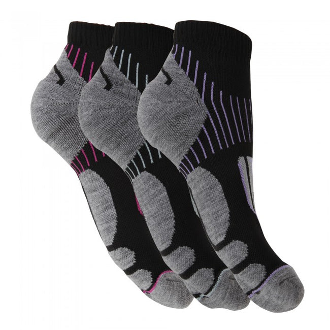 Front - Womens/Ladies Cycling Socks (3 Pairs)