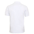 White - Back - Absolulte Apparel Mens HydroFX Polyester Polo