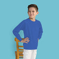 Navy Blue - Back - SG Kids Raglan Sleeve Crew Neck Sweatshirt