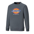 Grey - Front - Dickies Adults Unisex Longton Branded Sweatshirt