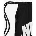 Black - Close up - Nike Heritage Drawstring Bag