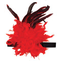 Red - Front - Bristol Novelty Adults Unisex Feather Charleston Headband