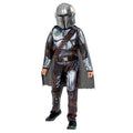 Black - Front - Star Wars: The Mandalorian Childrens-Kids Costume