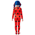 Red-Black - Back - Miraculous Girls Ladybug Costume