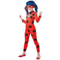 Red-Black - Front - Miraculous Girls Ladybug Costume