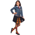 Dark Grey - Back - Harry Potter Childrens-Kids Gryffindor Costume Top
