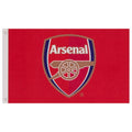 Red - Back - Arsenal FC Core Crest Flag