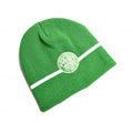 Green - Front - Celtic FC Unisex Adults Basic Knitted Beanie Hat