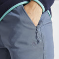 Prussian Blue - Close up - Craghoppers Womens-Ladies Kiwi Pro II Trousers