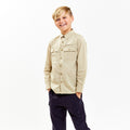 Oatmeal - Back - Craghoppers Childrens Boys Adventure Trek Long Sleeved Shirt