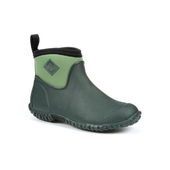 Green - Back - Muck Boots Womens-Ladies Muckster II Ankle All-Purpose Lightweight Shoe