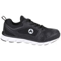 Black - Back - Amblers Safety Mens AS707 Lightweight Non-Leather Safety Trainer