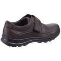 Brown - Lifestyle - Fleet & Foster Mens Hurghada Leather Shoes