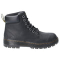 Black - Back - Dr Martens Mens Winch Lace Up Leather Safety Boot