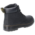 Black - Side - Dr Martens Mens Winch Lace Up Leather Safety Boot
