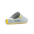 Grey - Side - Hush Puppies Womens-Ladies The Good Slippers