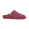 Burgundy - Front - Hush Puppies Womens-Ladies The Good Slippers