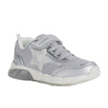 Silver - Front - Geox Childrens-Kids Spaziale Trainers