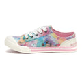 Pink-Multicoloured - Lifestyle - Rocket Dog Womens-Ladies Jazzin Candy Tie Dye Casual Shoes
