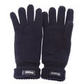 Navy - Back - FLOSO Mens Thinsulate Knitted Winter Gloves (3M 40g)