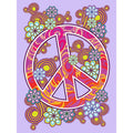 Lilac - Side - Grindstore Psychedelic Peace Tote Bag