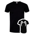 Black - Front - Grindstore Mens Angel Wings T-Shirt