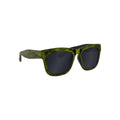 Green - Front - Grindstore Brushed Wood Effect Smoke Lens Sunglasses