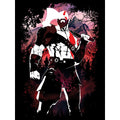 Black - Side - Grindstore Mens Kratos Silhouette T-Shirt