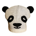 Panda - Side - FLOSO Childrens-Kids Unisex Animal Design Winter Beanie Hat (Tiger, Panda, Bear, Dog)