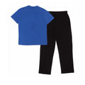 Blue-Black - Back - Batman Unisex Adult Camo Drip Pyjama Set