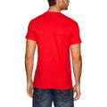 Red - Side - The Big Bang Theory Unisex Adult Bazinga T-Shirt