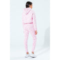 Pink-White - Lifestyle - Hype Childrens-Kids Leopard Print Jogging Bottoms
