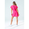 Pink-Yellow - Side - Hype Womens-Ladies Heart Dress