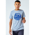 Grey-Blue - Lifestyle - Hype Boys Wave Script T-Shirt