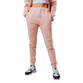 Pink-White - Front - Hype Womens-Ladies Jogging Bottoms