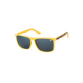 Yellow-Black - Front - Hype Unisex Adult Stripe Sunglasses