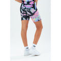 Multicoloured - Back - Hype Girls Butterfly Glow Cycling Shorts