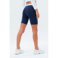 Navy - Side - Hype Womens-Ladies Scribble Cycling Shorts