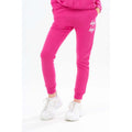 Hot Pink - Lifestyle - Hype Childrens-Kids Double Logo Tracksuit Set